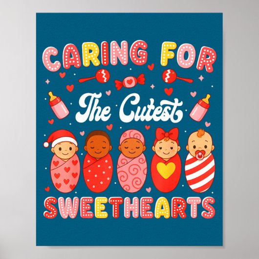 Valentine Caring For The Cutest Sweethearts Nicu N Poster (Vorne)
