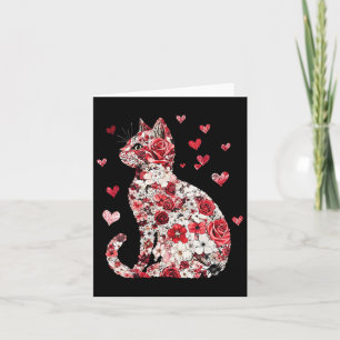 Valentine Cat Heart - Happy Meowentine Karte