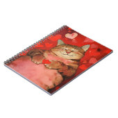 Valentine Cat Notizblock (Linke Seite)