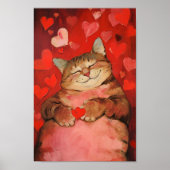 Valentine Cat Poster (Vorne)