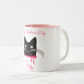 Valentine Cat Tasse (VorderseiteRechts)