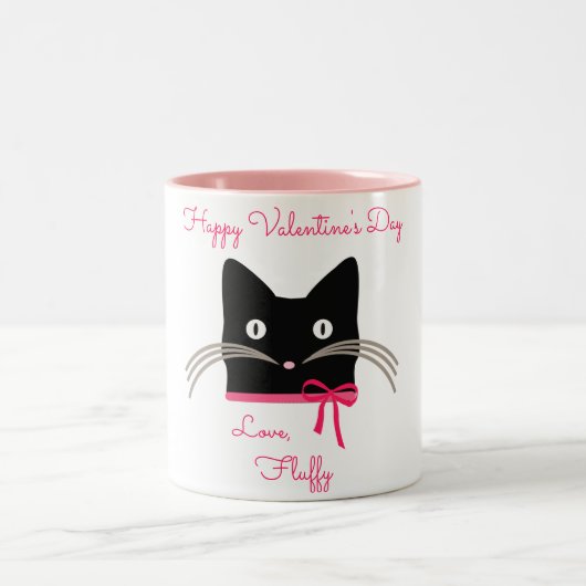 Valentine Cat Tasse (Mittel)