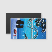 Valentine Cats Magnetkarte (Vorne/Hinten)