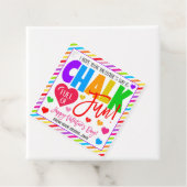 Valentine Chalk-Geschenk-Tag Geschenkanhänger (Beispiel)