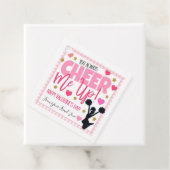 Valentine Cheerleader Gift Tags Geschenkanhänger (Beispiel)
