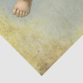 Valentine Cherub, französisch inspiriert  Seidenpapier (Ausschnitt)