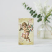 Valentine Cherub Visitenkarte (Stehend Vorderseite)