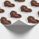 Valentine Chocolate Geschenkpapier (Ecke)