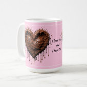 Valentine Chocolate Kaffeetasse (Vorderseite Links)