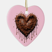 Valentine Chocolate Keramik Ornament (Rechts)