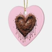 Valentine Chocolate Keramik Ornament (Links)