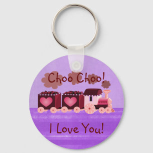 Valentine Choo Choo Zug-Schlüsselanhänger Schlüsselanhänger