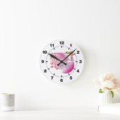 Valentine-Clock-Thai-1-12 Runde Wanduhr (Zuhause)