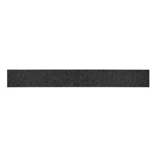Valentine Collection Einfaches Schwarz Glitter Ripsband