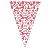 Valentine Cookie Collage Wimpelkette (Dritte Fahne)