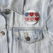 Valentine Cookie Hearts Button (Beispiel)