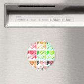 Valentine Cookie Hearts Magnet (In Situ (Geschirrspüler))
