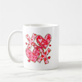 Valentine Coquette Bow Xoxo Hearts Lover Girl Wome Kaffeetasse (Links)