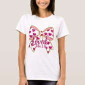 Valentine Coquette Christlich T-Shirt (Vorderseite)