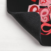 Valentine Coquette Sechs Sieben Schleife 6 7 Meme Mousepad (Ecke)