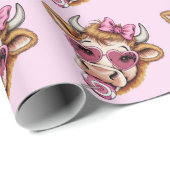 Valentine Coquette Valentinstag Geschenkpapier (Rolleneckpunkt)