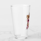 Valentine Coquette Valentinstag Glas (Rechts)