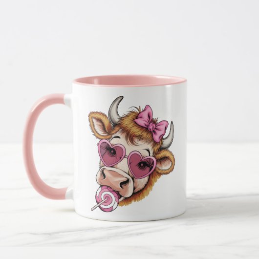 Valentine Coquette Valentinstag Tasse (Links)