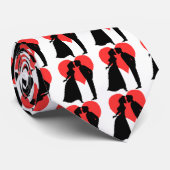 Valentine Couple Krawatte (Gerollt)