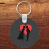 Valentine Couple Schlüsselanhänger (Vorderseite)