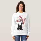 Valentine Cozy Love – Women’s Crewneck Sweatshirt (Vorne ganz)