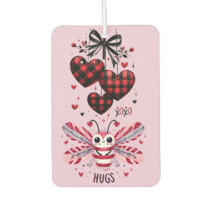 VALENTINE CUDDLE BUG HUGS AUTOLUFTERFRISCHER