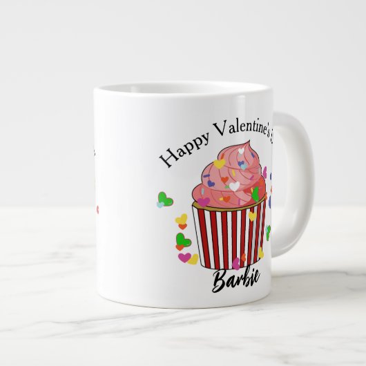 Valentine Cupcake Tasse Geschenk für sie (Vorderseite Rechts)
