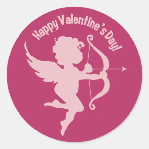 Valentine Cupid Aufkleber