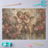Valentine Cupid Babies Seidenpapier (Basteln)