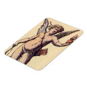 Valentine Cupid Blindgefaltet, Vintage Tarot Card Magnet (Linke Seite)