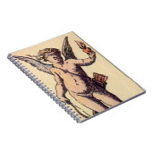 Valentine Cupid Blindgefaltet, Vintage Tarot Card Notizblock (Rechte Seite)