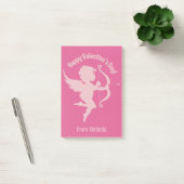 Valentine Cupid individuelle Name Post-It-Notizen Post-it Klebezettel (Büro)