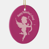 Valentine Cupid Keramikornament (Rechts)