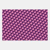 Valentine Cupid Liebe Wrapping Paper Set 3 Geschenkpapier Set (Vorderseite 3)