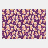 Valentine Cupid Liebe Wrapping Paper Set 3 Geschenkpapier Set (Vorderseite)