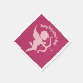 Valentine Cupid Papier Servietten (Ecke)