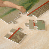 Valentine Cupids Liebe Antik Vintag Puzzle (Seite)