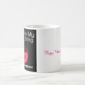 Valentine custemizable Paar Tasse Designs (Mittel)
