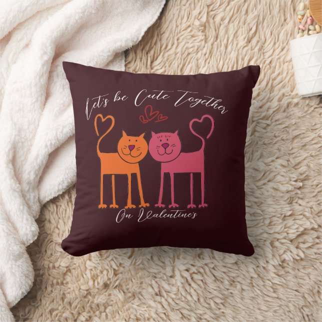 Valentine Cute Kissen (Decke)