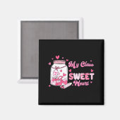 Valentine Cute Teacher My Cl Is Full Of Sweetheart Magnet (Vorderseite/Rückseite)