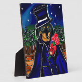 VALENTINE-DACKEL FOTOPLATTE (Seite)