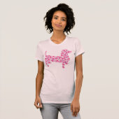 Valentine Dackel Herz T-Shirt (Vorne ganz)