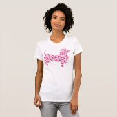 Valentine Dackel Herz T-Shirt (Vorne ganz)