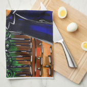 VALENTINE-DACKEL KÜCHENTUCH (Viertel Falte)