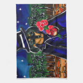 VALENTINE-DACKEL KÜCHENTUCH (Vertikal)